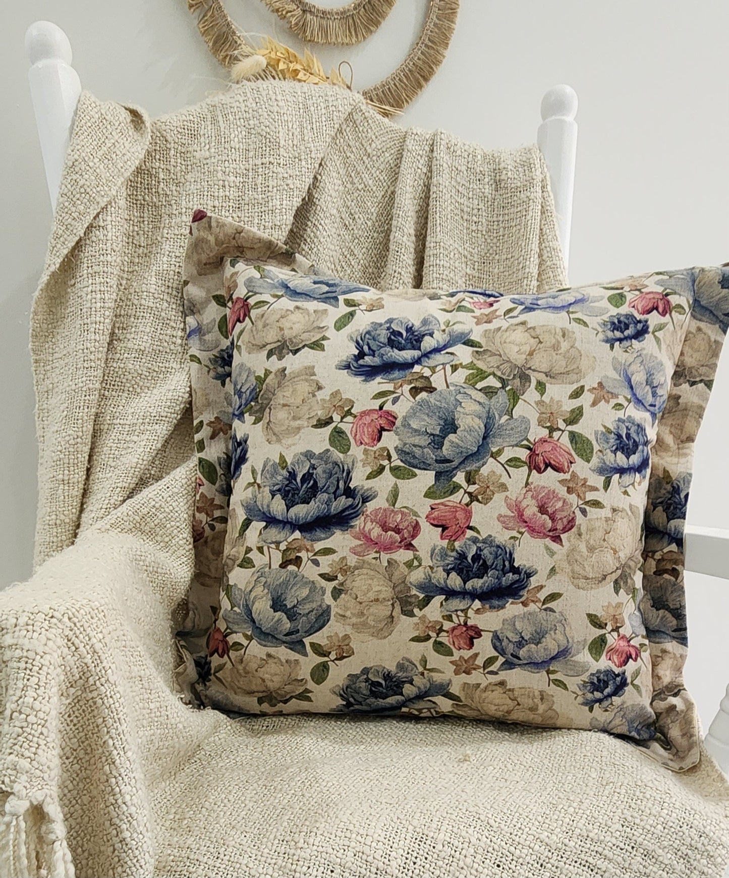 Vintage Rose Cushion Cover