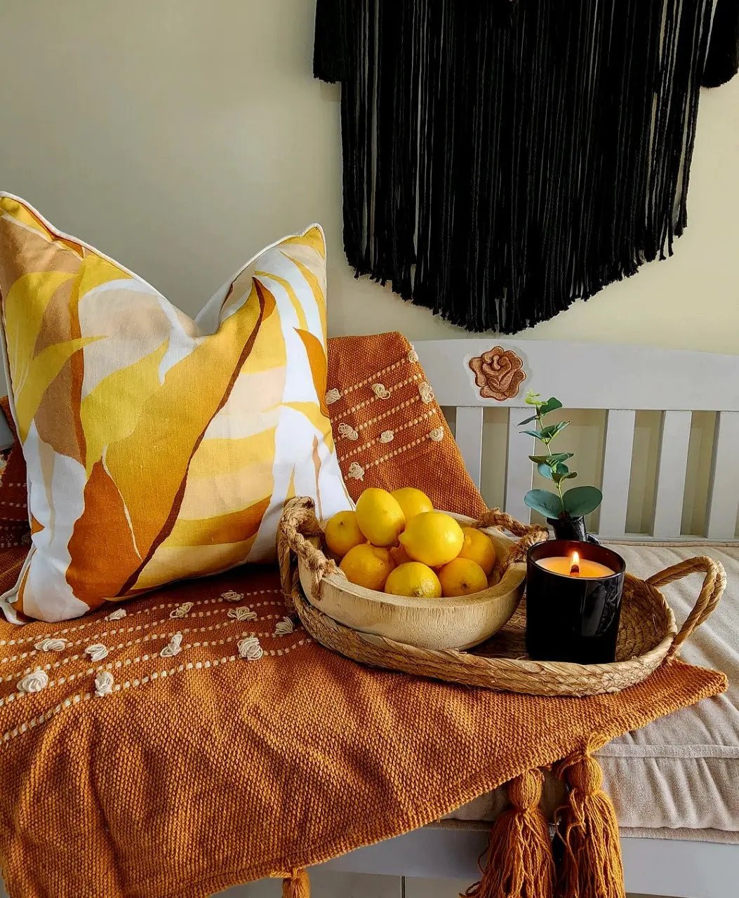 Pulled Tufted Throw | Mocha | 125cm x 150cm - Coastal Country Home Decor