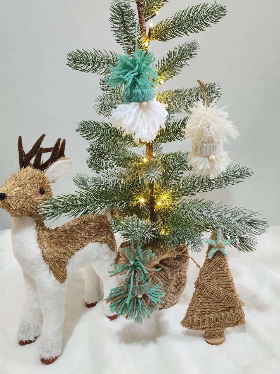 Short Hanging Gnomes - Coastal Country Home Decor