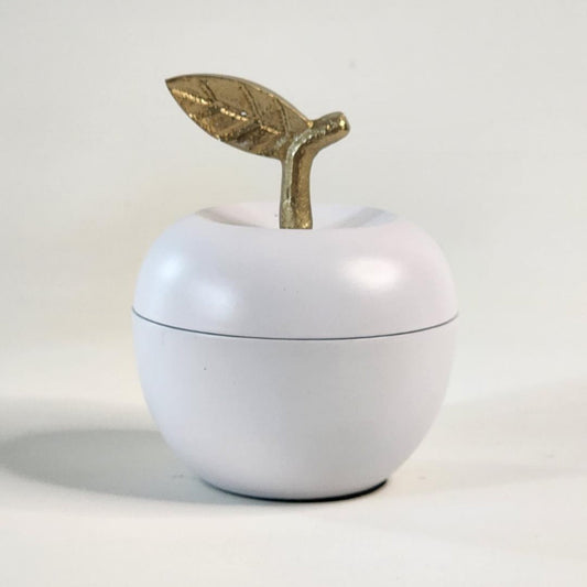 Decorative Apple | Trinket Box - Coastal Country Home Decor
